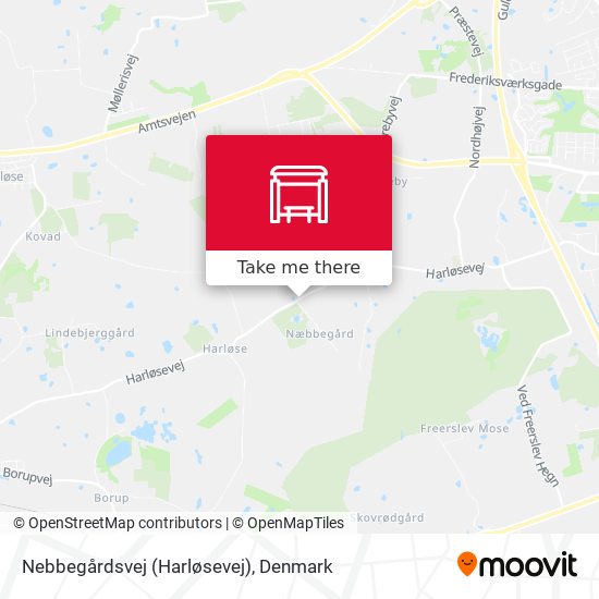 Nebbegårdsvej (Harløsevej) map