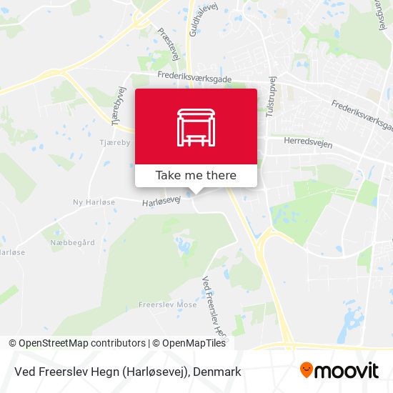 Ved Freerslev Hegn (Harløsevej) map