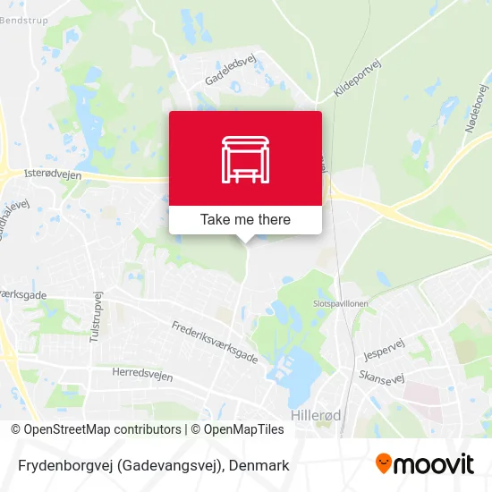 Frydenborgvej (Gadevangsvej) map