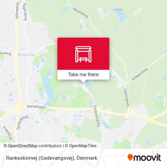 Rankeskovvej (Gadevangsvej) map