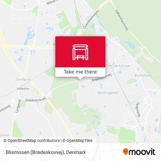 Blismosen (Brødeskovvej) map