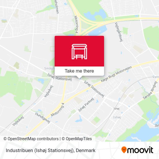 Industribuen (Ishøj Stationsvej) map