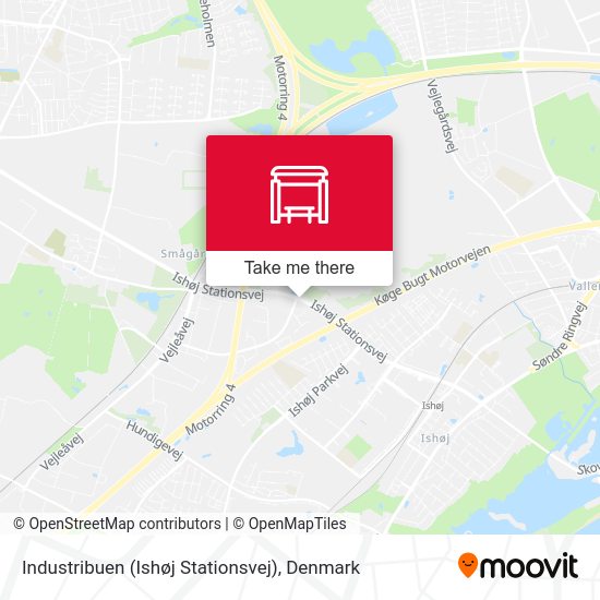 Industribuen (Ishøj Stationsvej) map