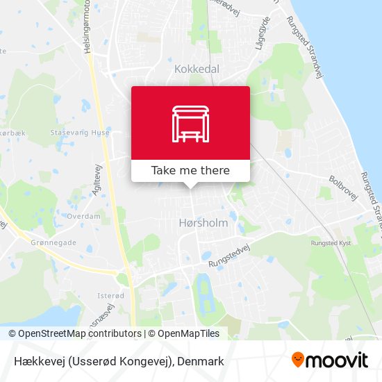 Hækkevej (Usserød Kongevej) map