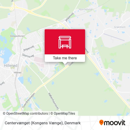 Centervænget (Kongens Vænge) map