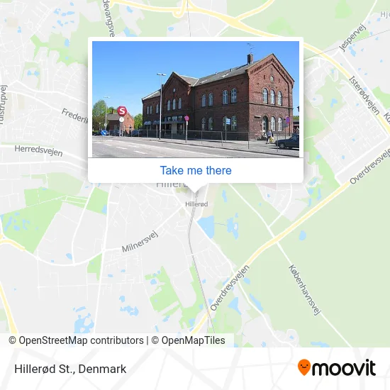 Hillerød St. map