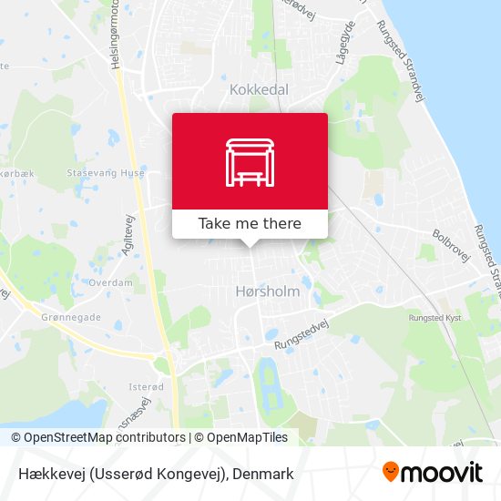 Hækkevej (Usserød Kongevej) map