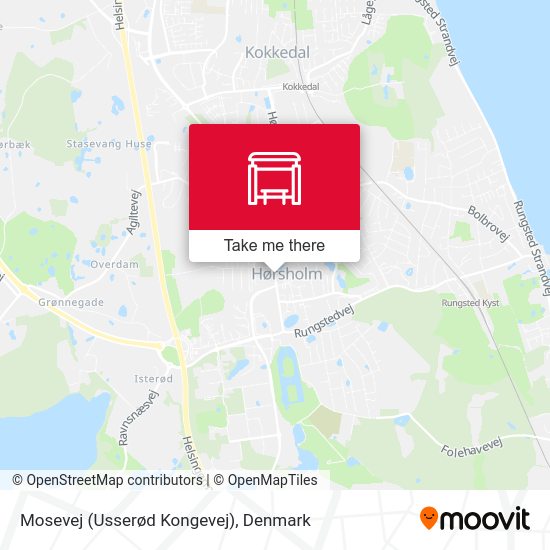 Mosevej (Usserød Kongevej) map