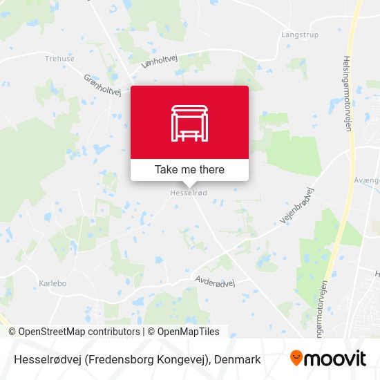 Hesselrødvej (Fredensborg Kongevej) map