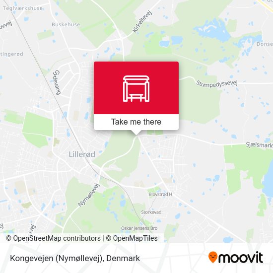 Kongevejen (Nymøllevej) map
