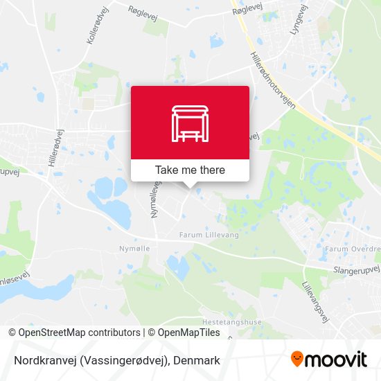 Nordkranvej (Vassingerødvej) map
