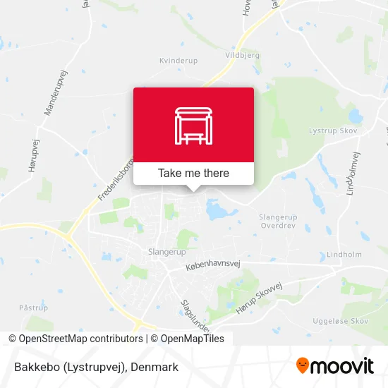 Bakkebo (Lystrupvej) map