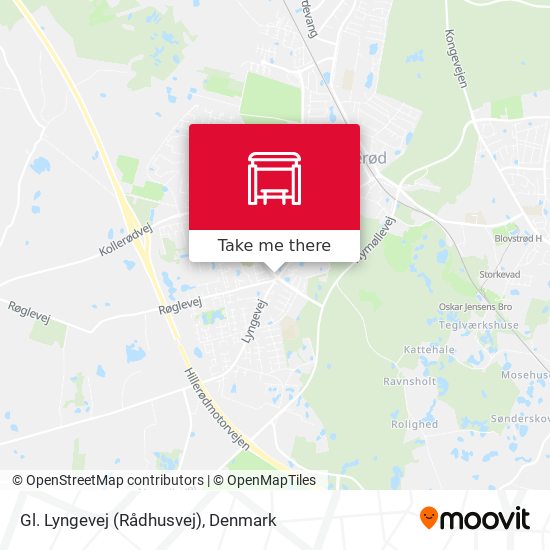 Gl. Lyngevej (Rådhusvej) map