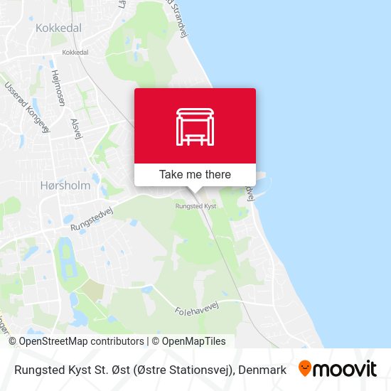 Rungsted Kyst St. Øst (Østre Stationsvej) map