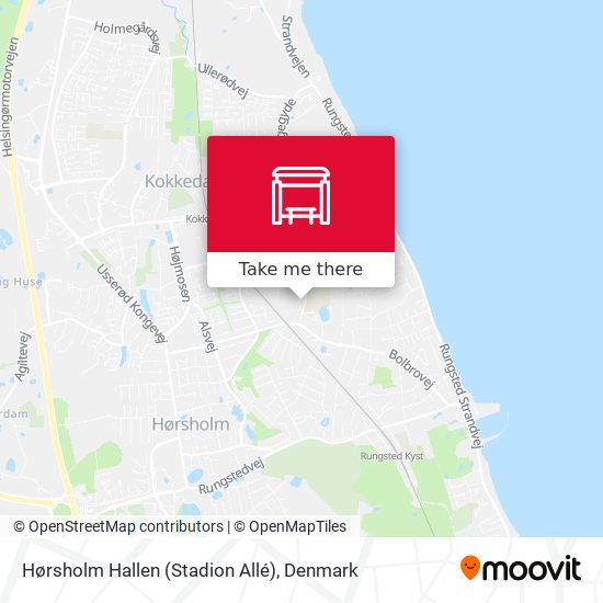 Hørsholm Hallen (Stadion Allé) map