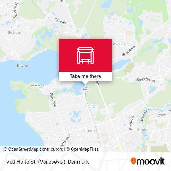 Ved Holte St. (Vejlesøvej) map