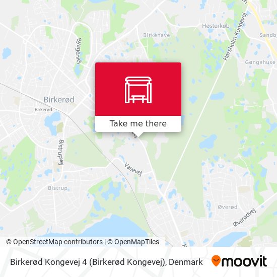 Birkerød Kongevej 4 map