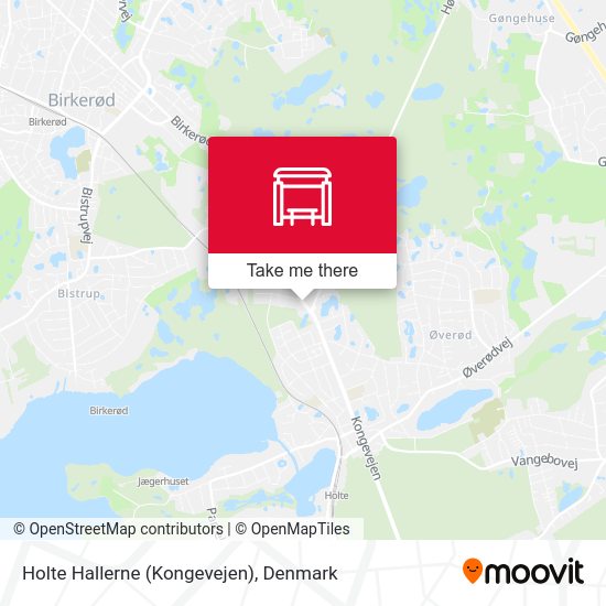 Holte Hallerne (Kongevejen) map