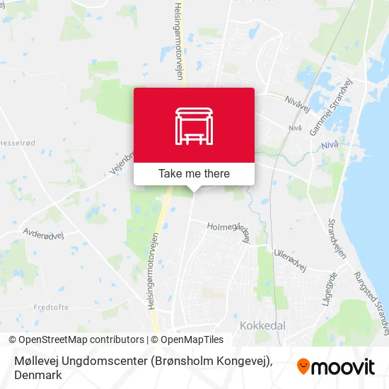 Møllevej Ungdomscenter (Brønsholm Kongevej) map