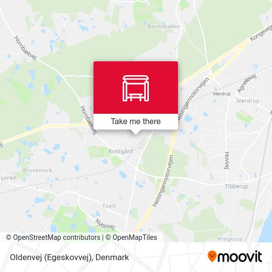 Oldenvej (Egeskovvej) map