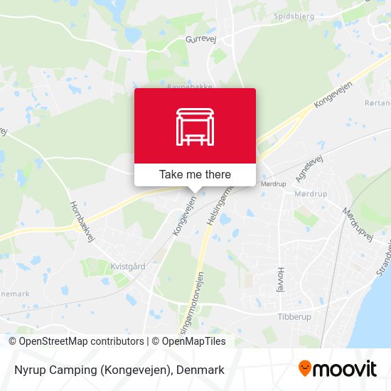 Nyrup Camping (Kongevejen) map