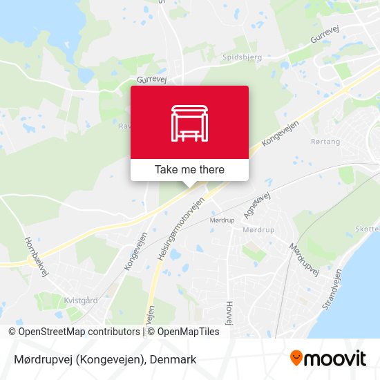 Mørdrupvej (Kongevejen) map