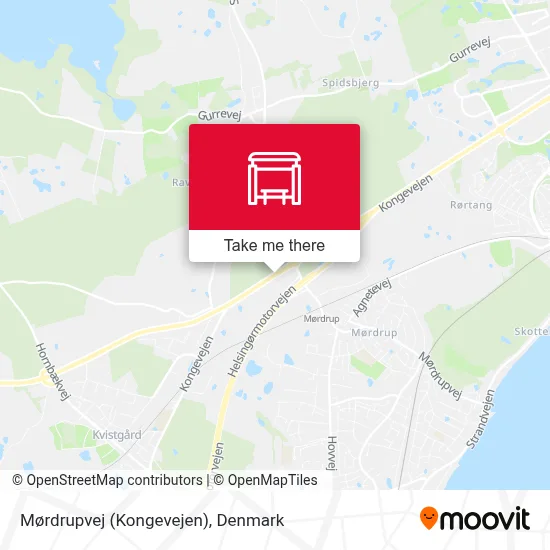 Mørdrupvej (Kongevejen) map