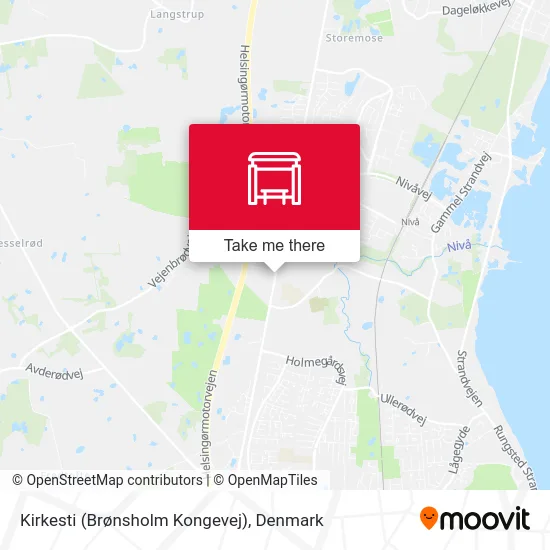 Kirkesti (Brønsholm Kongevej) map