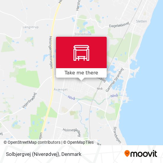 Solbjergvej (Niverødvej) map