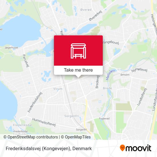Frederiksdalsvej (Kongevejen) map