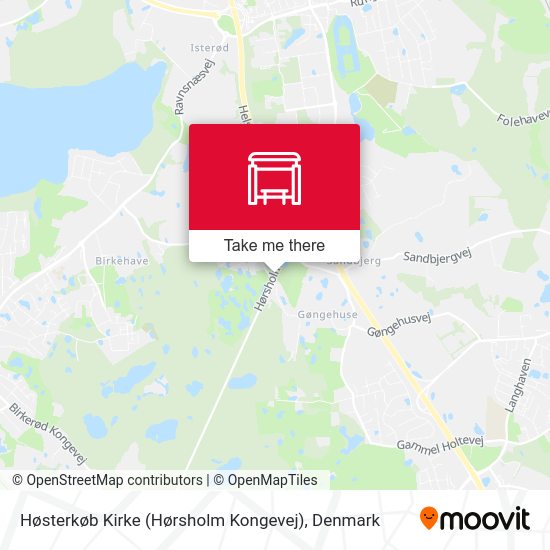 Høsterkøb Kirke (Hørsholm Kongevej) map