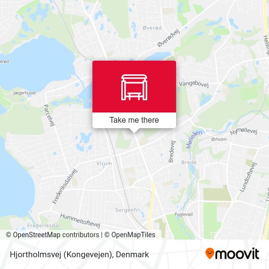 Hjortholmsvej (Kongevejen) map