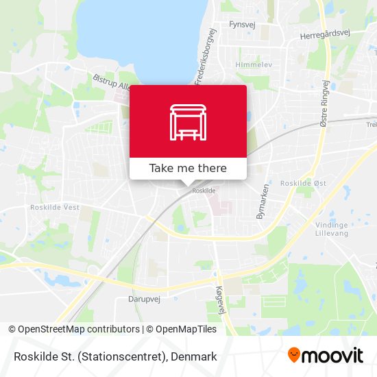 Roskilde St. (Stationscentret) map