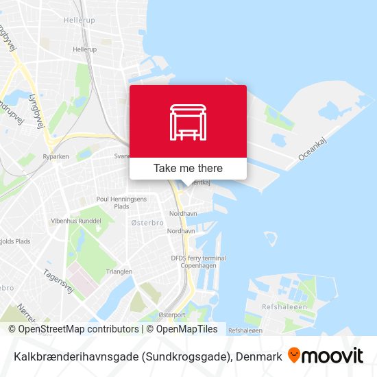 Kalkbrænderihavnsgade (Sundkrogsgade) map
