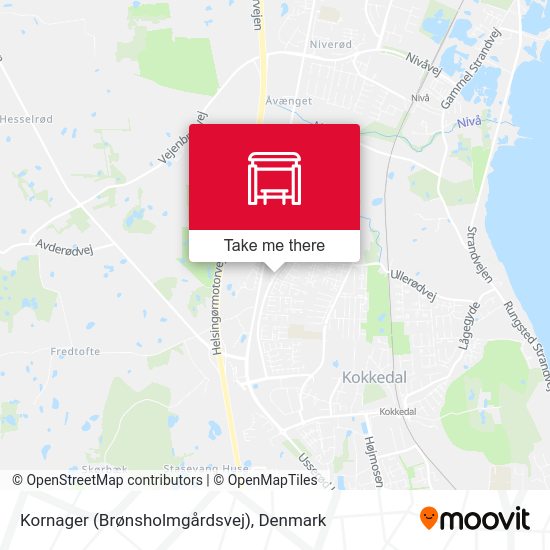 Kornager (Brønsholmgårdsvej) map