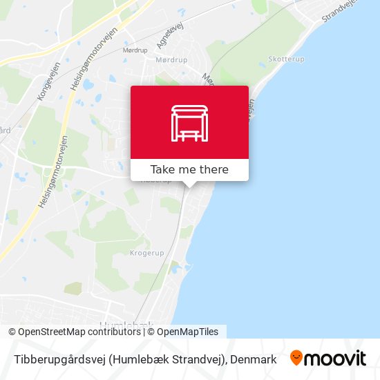 Tibberupgårdsvej (Humlebæk Strandvej) map