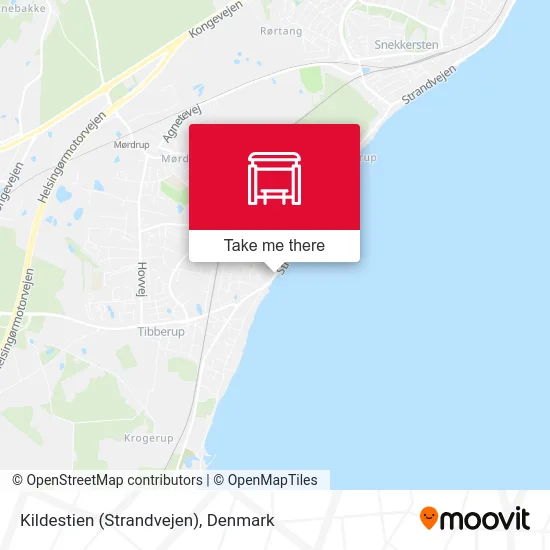 Kildestien (Strandvejen) map