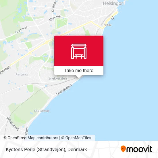 Kystens Perle (Strandvejen) map