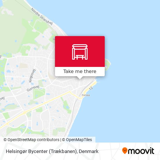 Helsingør Bycenter (Trækbanen) map