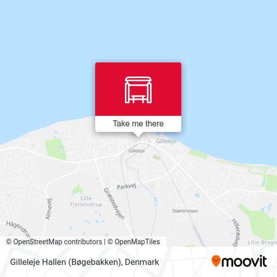 Gilleleje Hallen (Bøgebakken) map