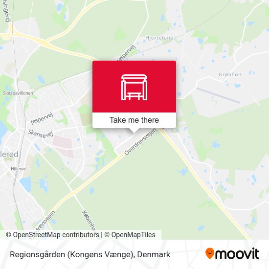 Regionsgården (Kongens Vænge) map