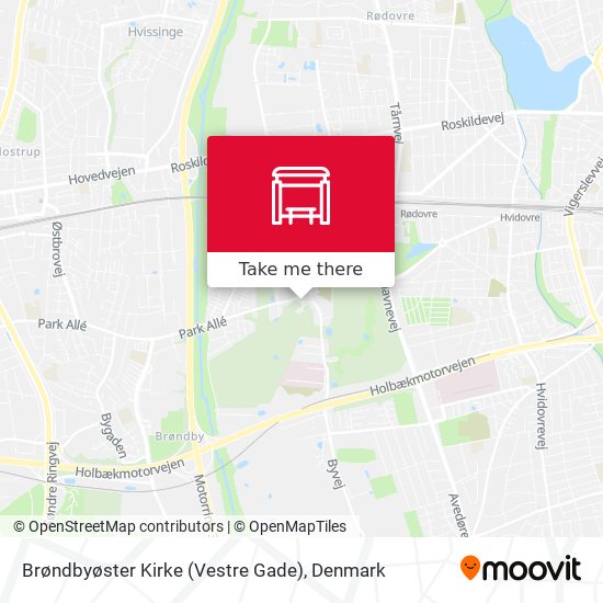 Brøndbyøster Kirke (Vestre Gade) map