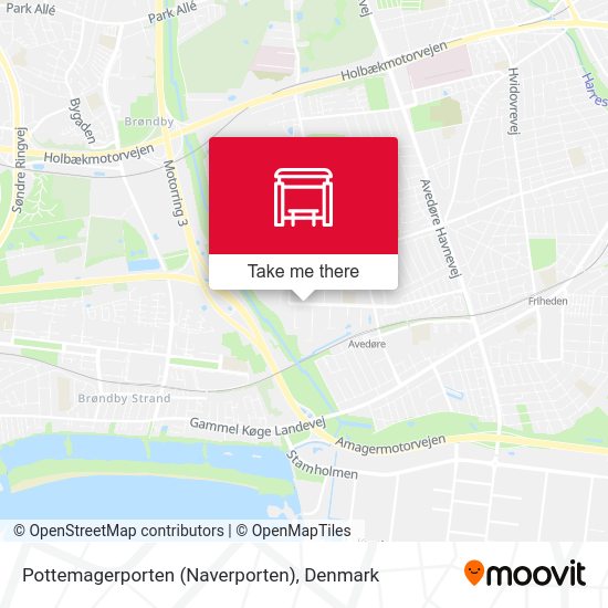 Pottemagerporten (Naverporten) map