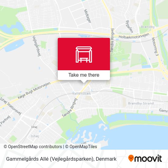 Gammelgårds Allé (Vejlegårdsparken) map