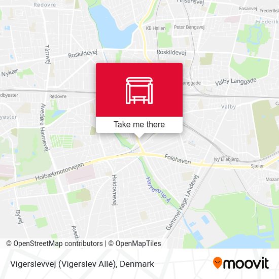 Vigerslevvej (Vigerslev Allé) map