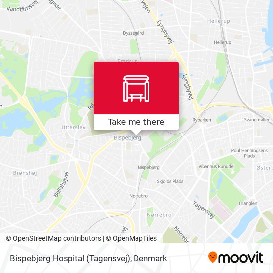 Bispebjerg Hospital (Tagensvej) map