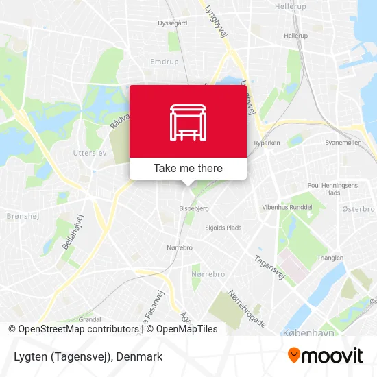 Lygten (Tagensvej) map