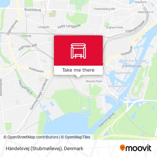 Händelsvej (Stubmøllevej) map