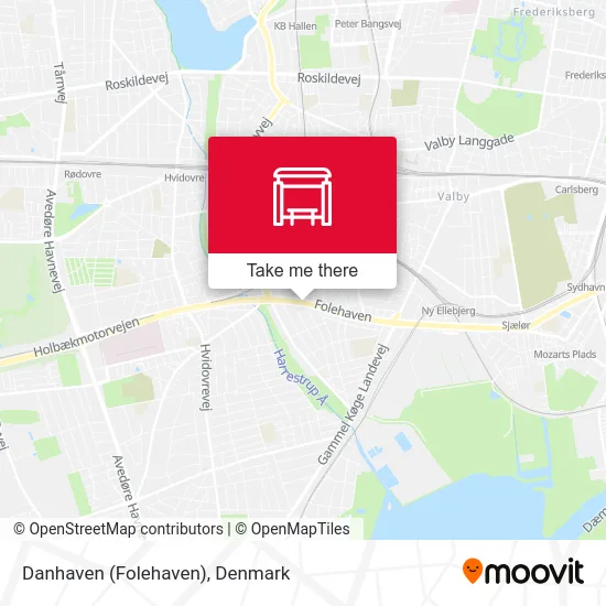 Danhaven (Folehaven) map