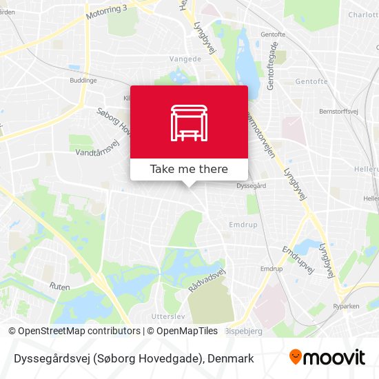 Dyssegårdsvej (Søborg Hovedgade) map